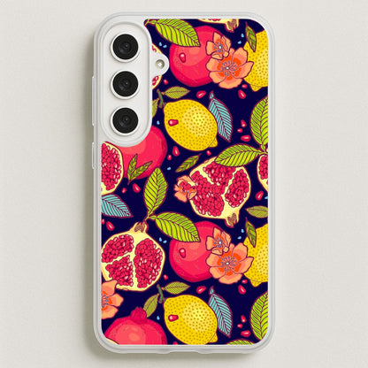 Tropical Garden Pattern Phone Case for Galaxy S25FE