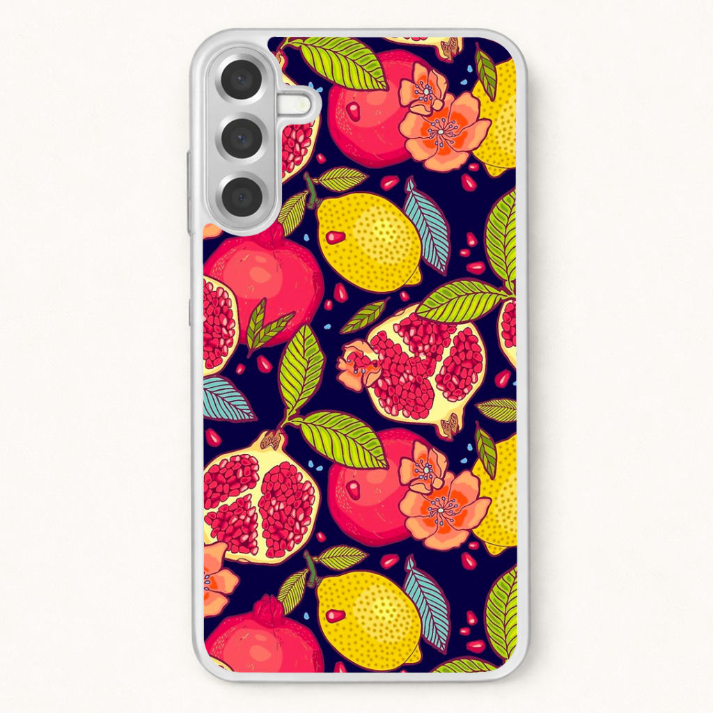 Tropical Garden Pattern Phone Case for Galaxy A17