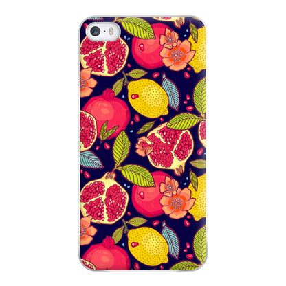 Tropical Garden Pattern Phone Case for iPhone 5 / 5s / SE 2016