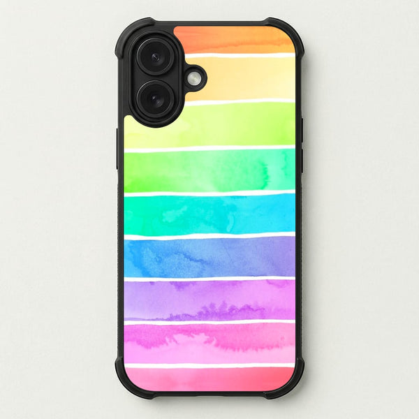 Summer Sorbet Stripes Phone Case — Bumper case