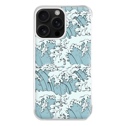 Japanese Waves Phone Case for iPhone 16 Pro Max