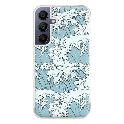 Japanese Waves Phone Case for Galaxy A16