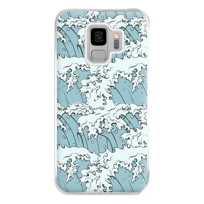 Japanese Waves Phone Case for Galaxy S9 Plus