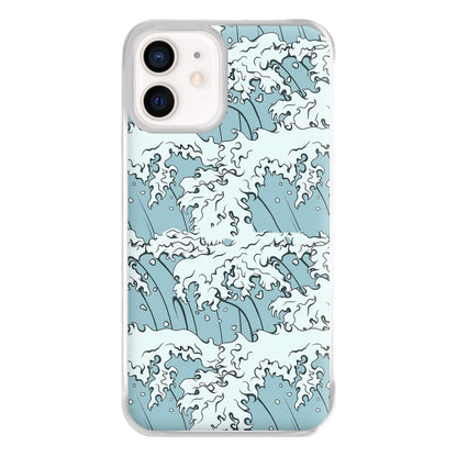 Japanese Waves Phone Case for iPhone 12 Mini