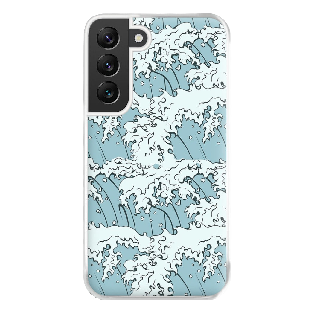 Japanese Waves Phone Case for Galaxy S22 Plus