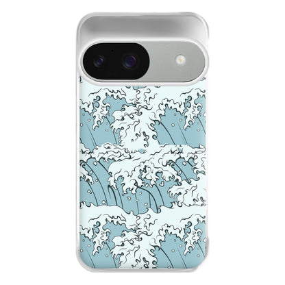 Japanese Waves Phone Case for Google Pixel 9 / 9 Pro