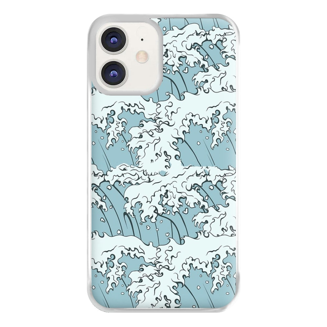 Japanese Waves Phone Case for iPhone 12 / 12 Pro