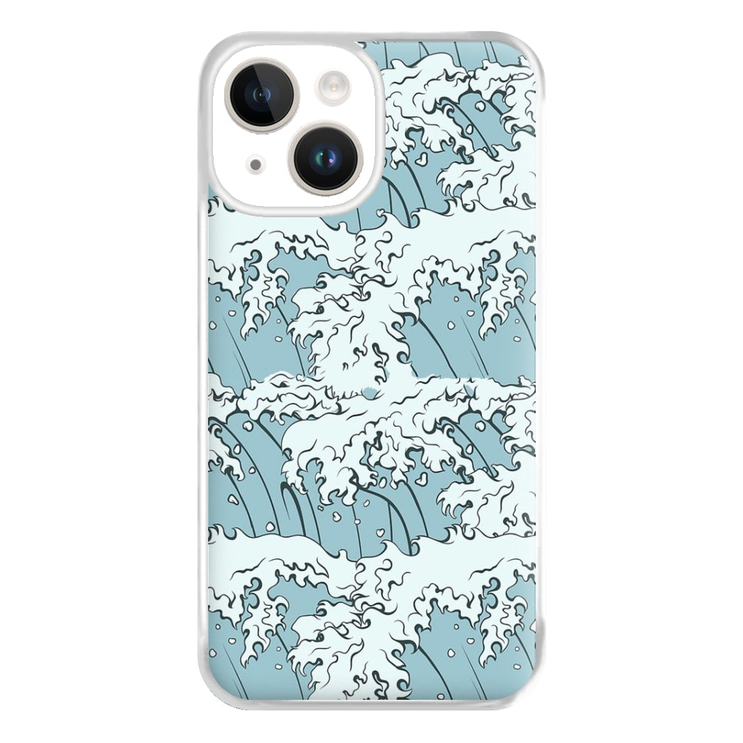 Japanese Waves Phone Case for iPhone 14