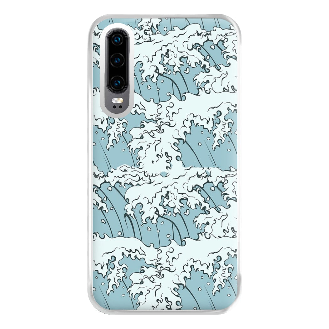 Japanese Waves Phone Case for Huawei P30