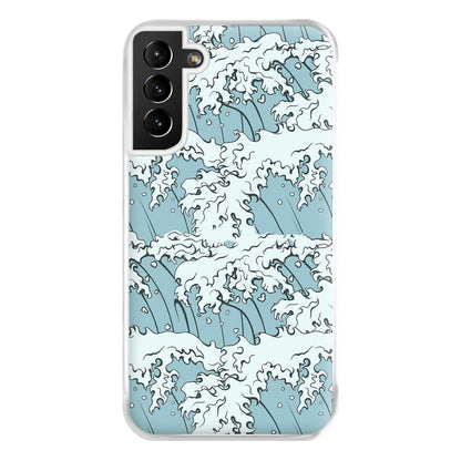 Japanese Waves Phone Case for Galaxy S21 Plus