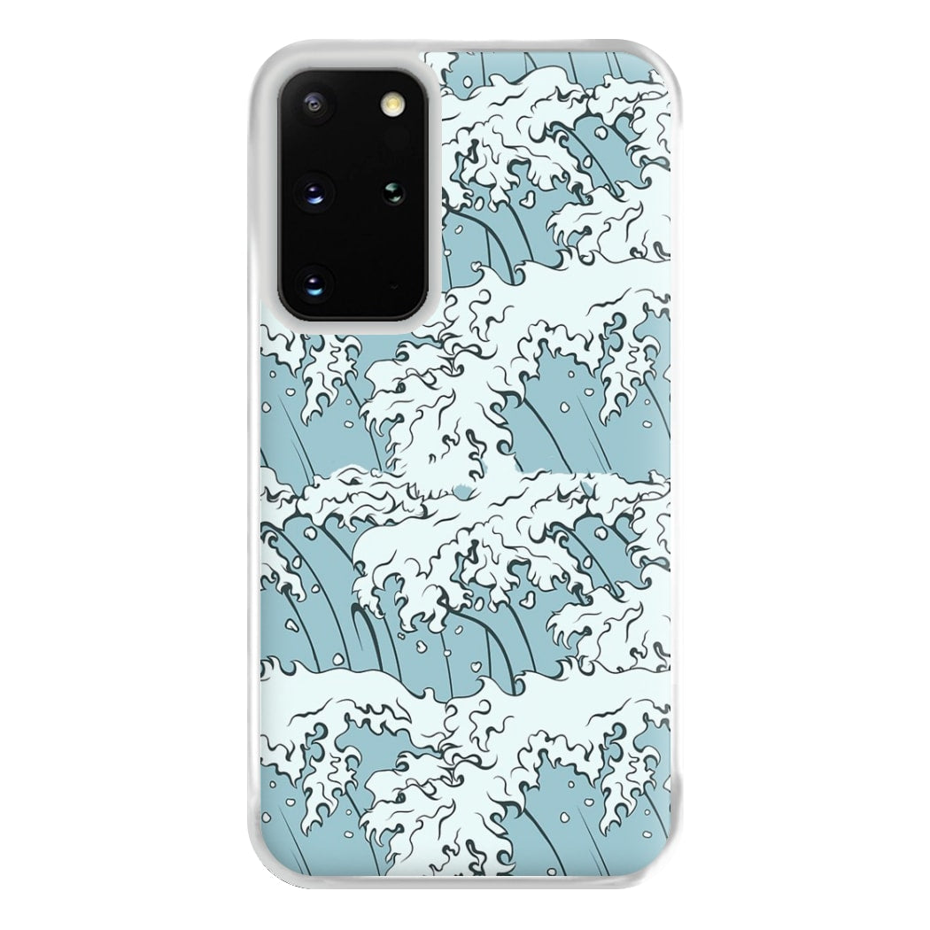 Japanese Waves Phone Case for Galaxy S20 Plus