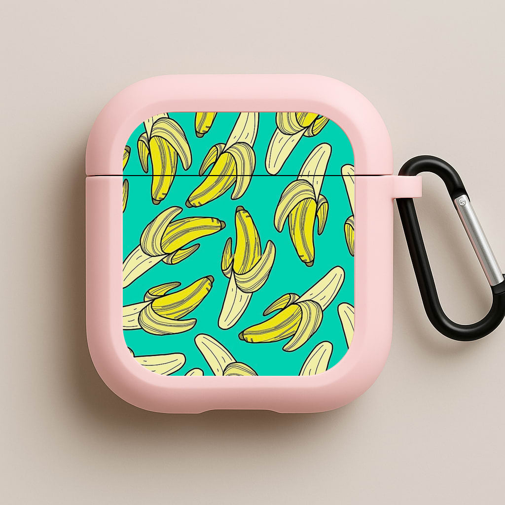 Banana Splat Pink AirPods Case