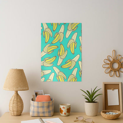 Banana Splat Art Print