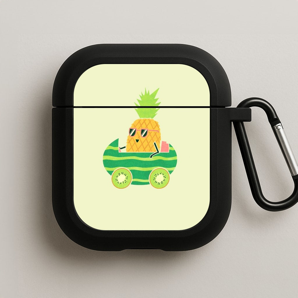Summer Drive Pineapple AirPods Case
