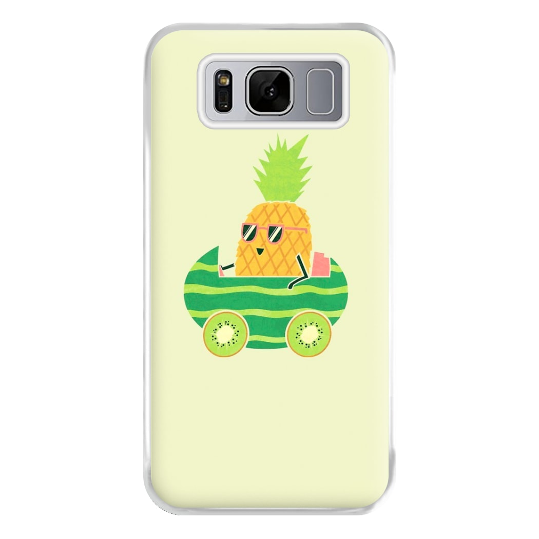 Summer Drive Pineapple Phone Case for Galaxy S8 Plus