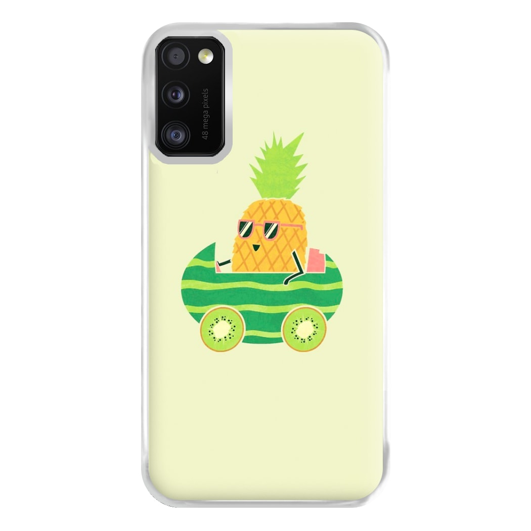 Summer Drive Pineapple Phone Case for Galaxy A41