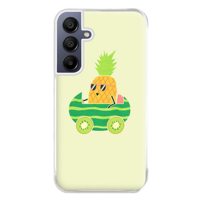 Summer Drive Pineapple Phone Case for Galaxy A16