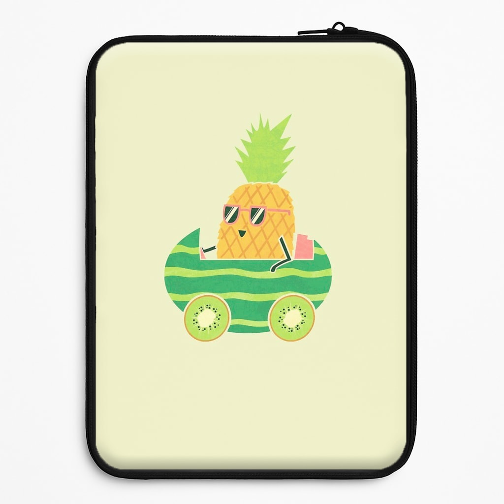 Summer Drive Pineapple Laptop Sleeve