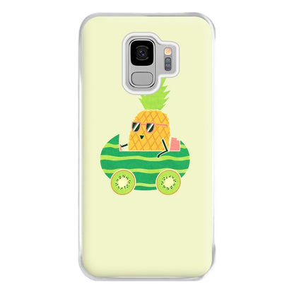 Summer Drive Pineapple Phone Case for Galaxy S9 Plus