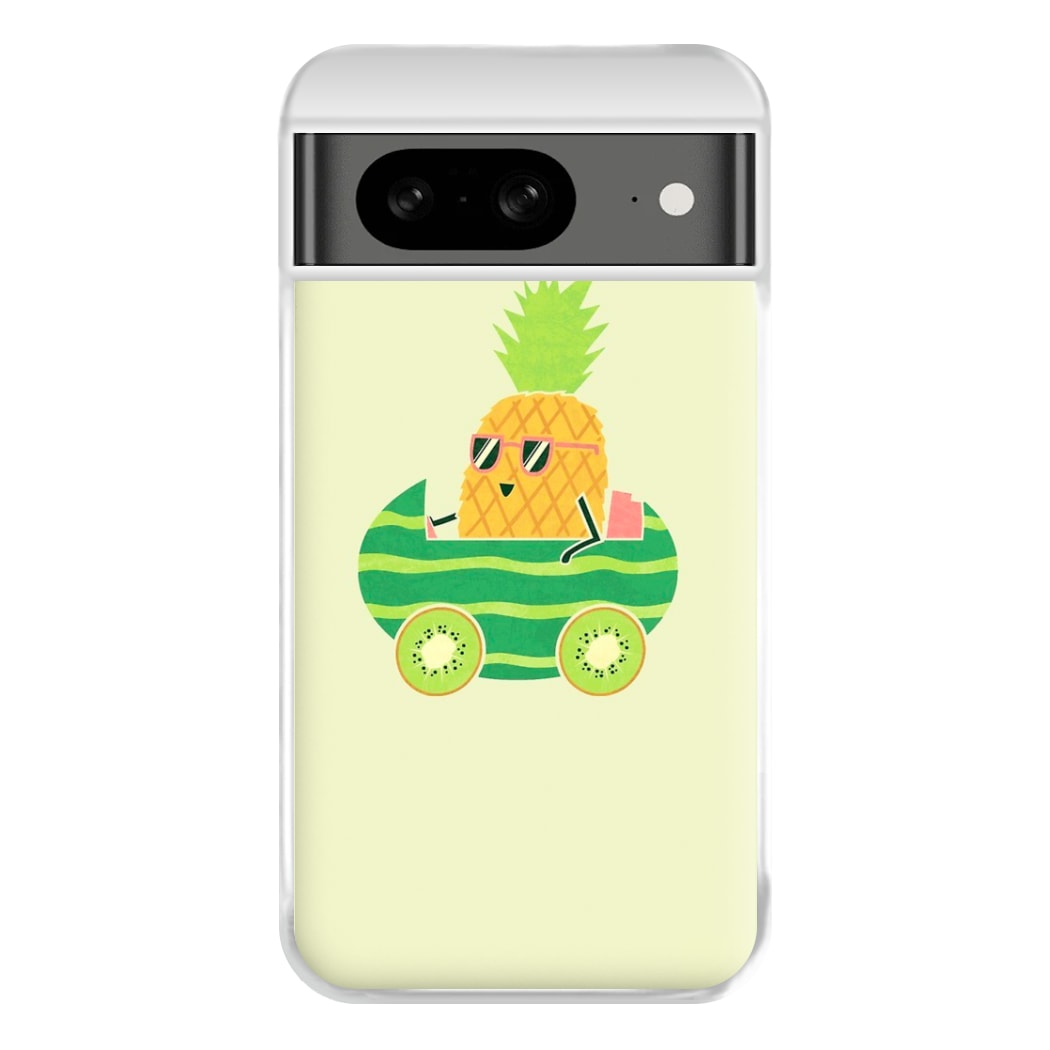 Summer Drive Pineapple Phone Case for Google Pixel 8