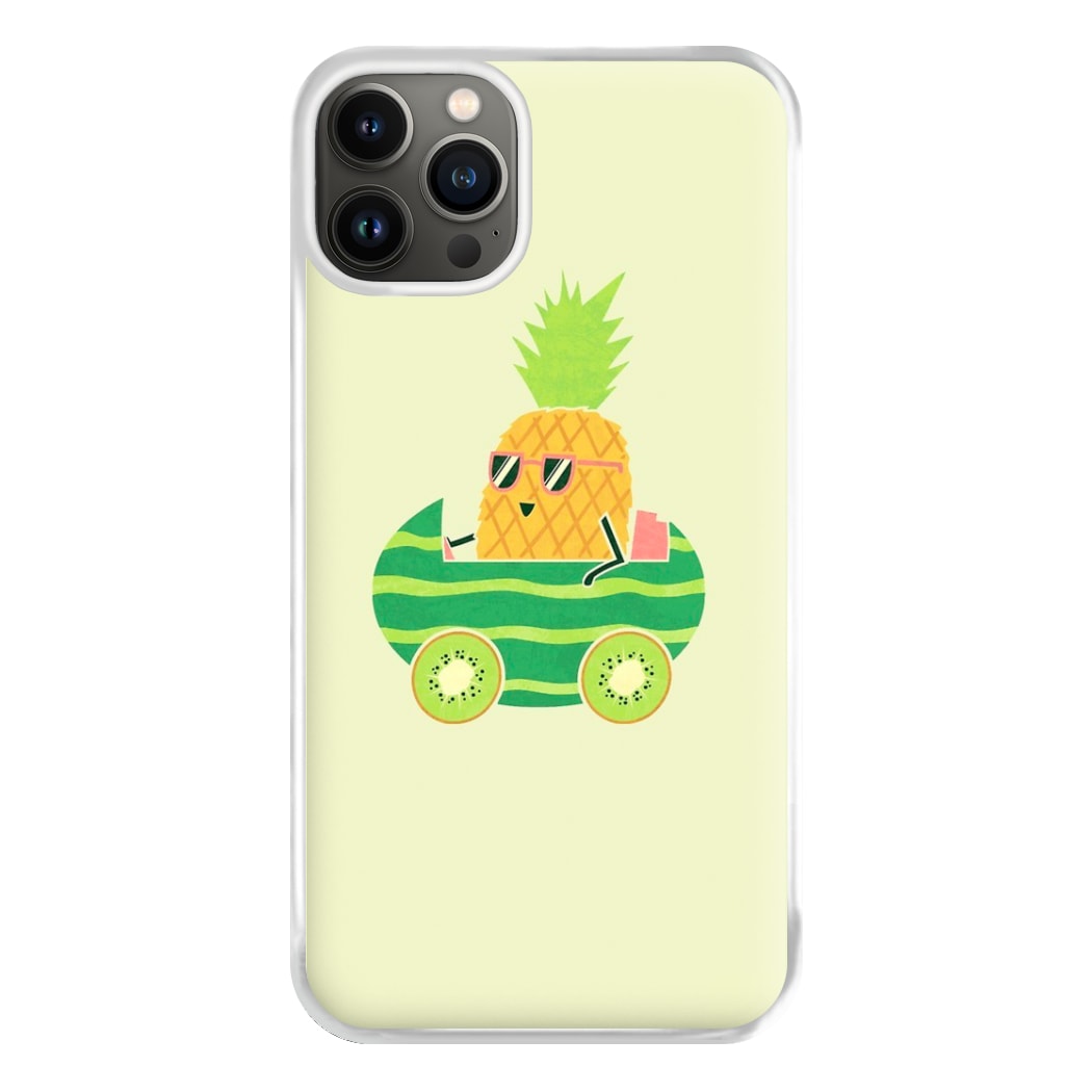 Summer Drive Pineapple Phone Case for iPhone 13