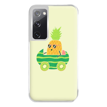 Summer Drive Pineapple Phone Case for Galaxy S20FE