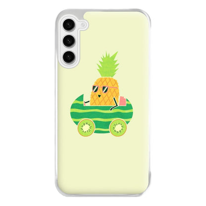 Summer Drive Pineapple Phone Case for Galaxy S23FE