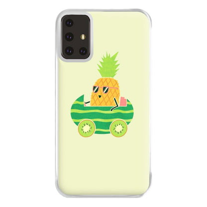 Summer Drive Pineapple Phone Case for Galaxy A71