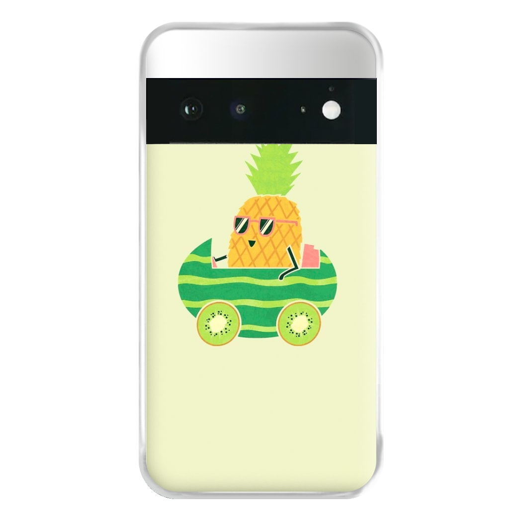 Summer Drive Pineapple Phone Case for Google Pixel 6a