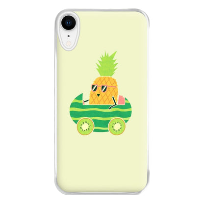 Summer Drive Pineapple Phone Case for iPhone XR