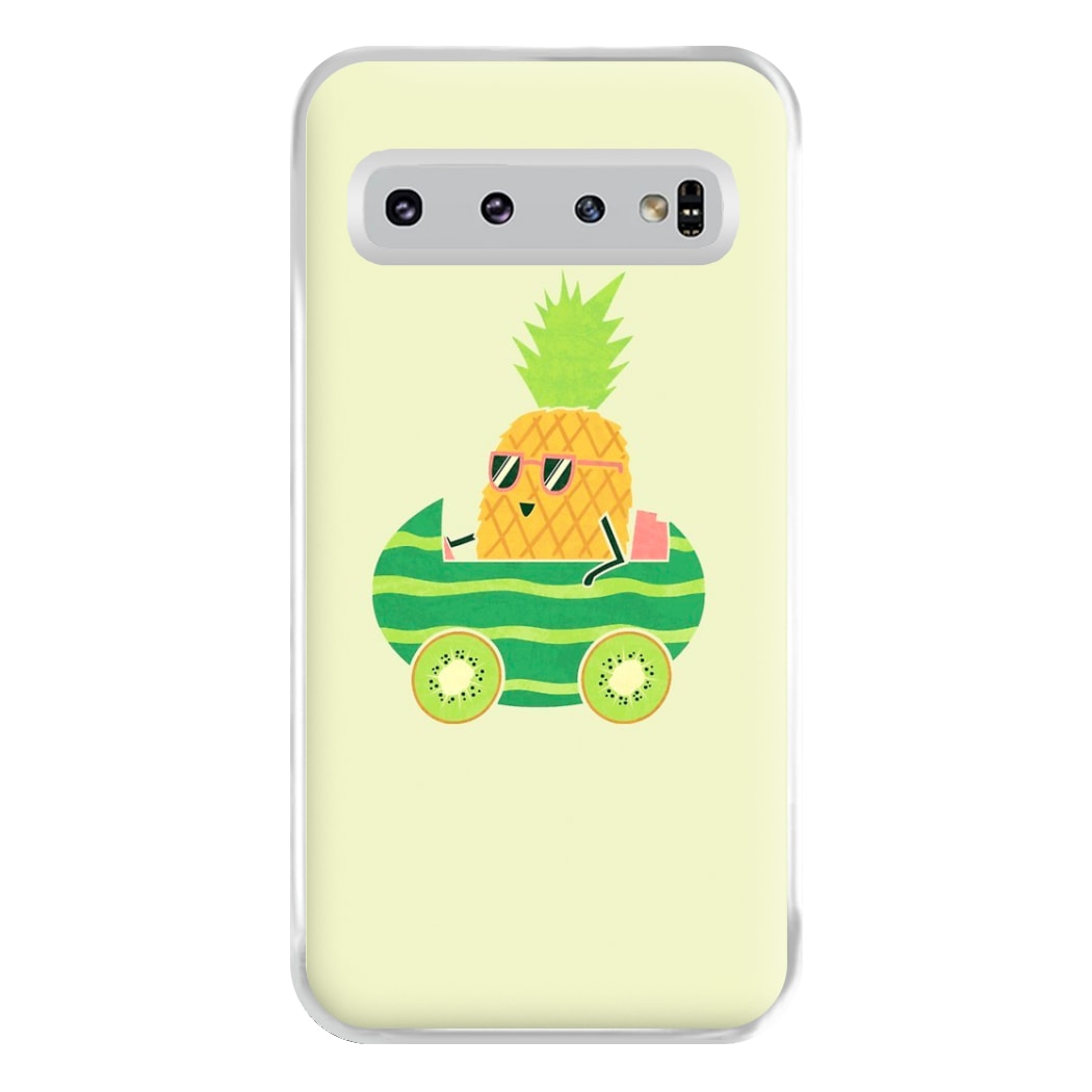 Summer Drive Pineapple Phone Case for Galaxy S10 Plus