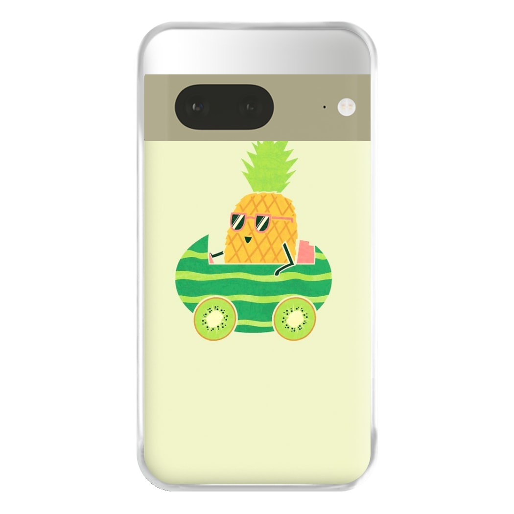 Summer Drive Pineapple Phone Case for Google Pixel 7a