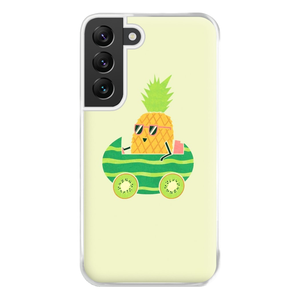 Summer Drive Pineapple Phone Case for Galaxy S22 Plus