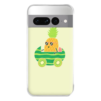 Summer Drive Pineapple Phone Case for Google Pixel 7 Pro