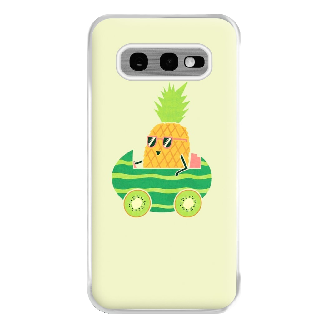 Summer Drive Pineapple Phone Case for Galaxy S10e