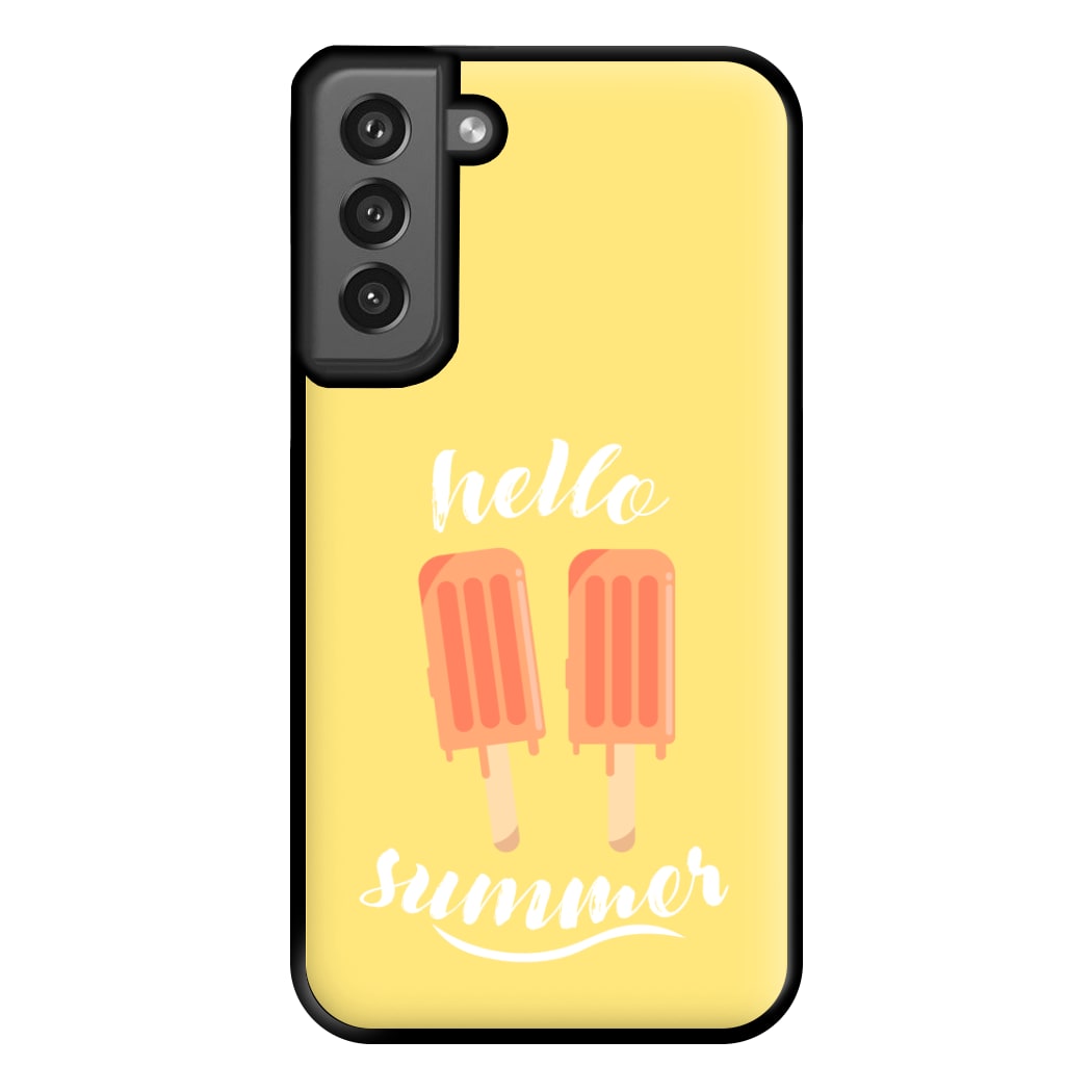 Hello Summer Phone Case for Galaxy S21FE