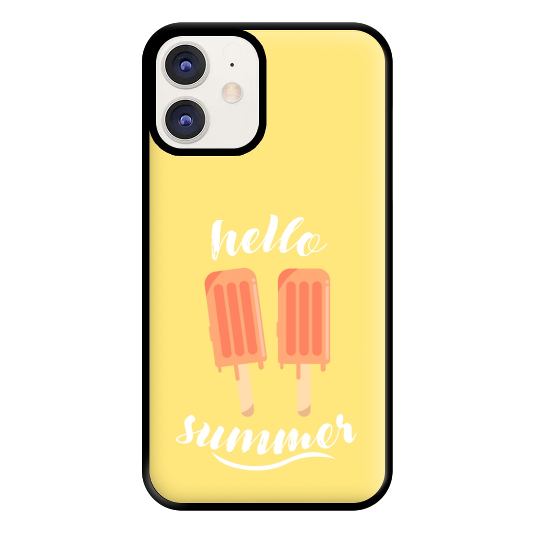 Hello Summer Phone Case for iPhone 12 / 12 Pro