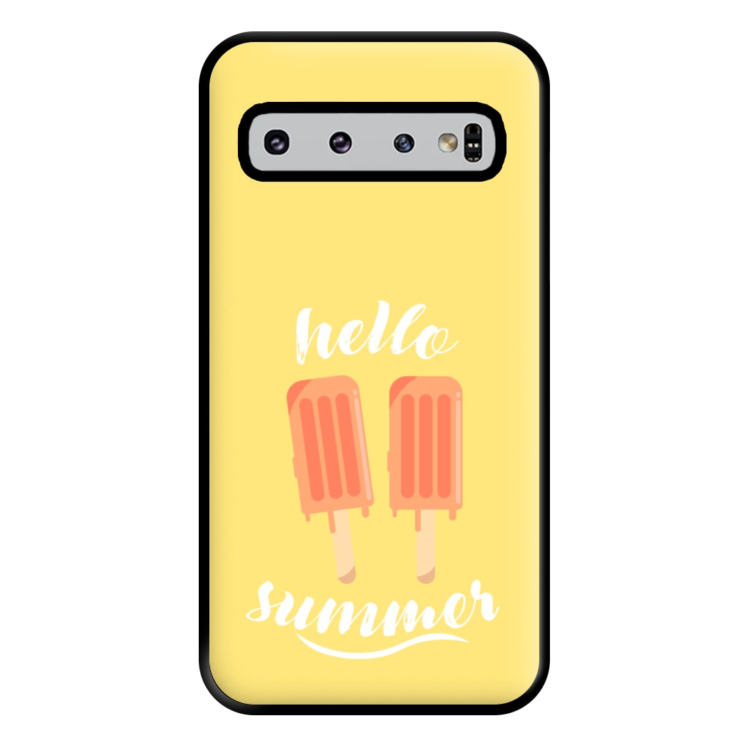 Hello Summer Phone Case for Galaxy S10 Plus