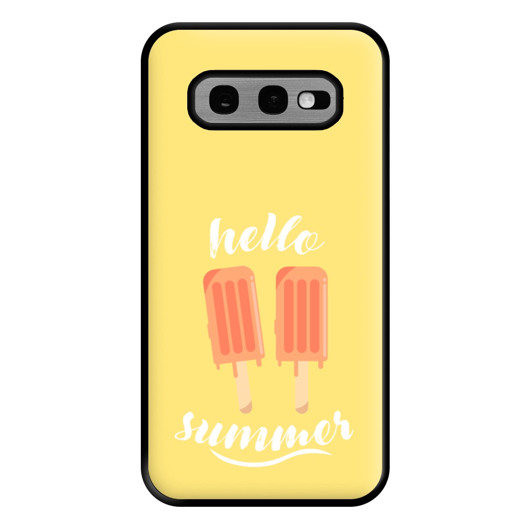 Hello Summer Phone Case for Galaxy S10e