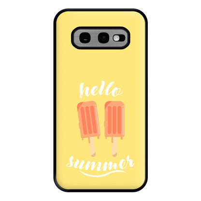 Hello Summer Phone Case for Galaxy S10e