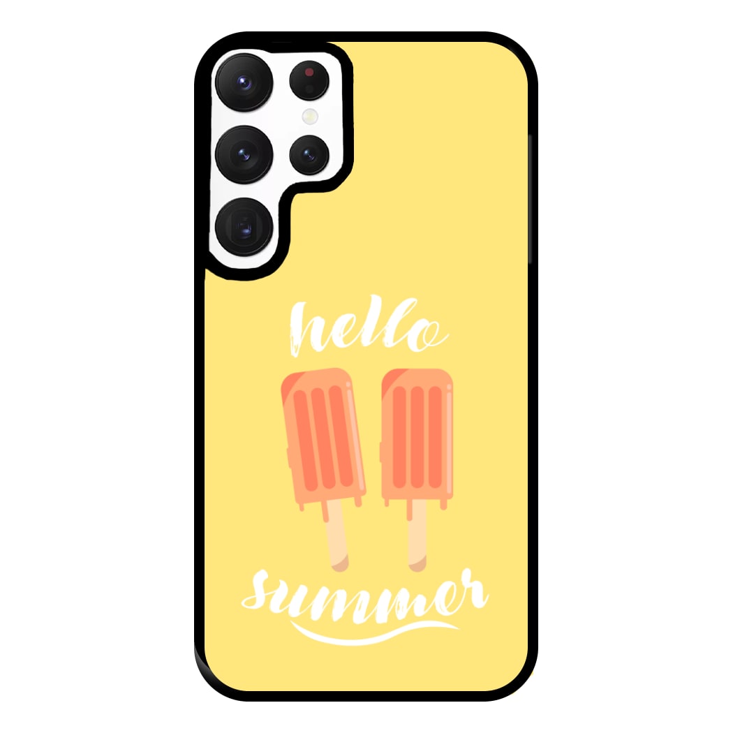 Hello Summer Phone Case for Galaxy S22 Ultra