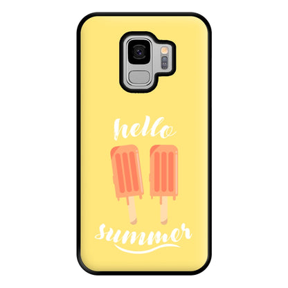 Hello Summer Phone Case for Galaxy S9 Plus