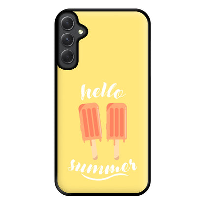 Hello Summer Phone Case for Galaxy A34