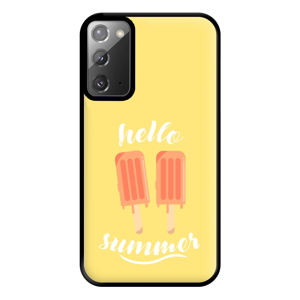 Hello Summer Phone Case for Galaxy Note 20 Ultra