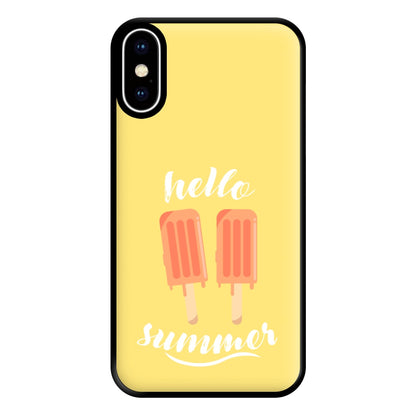 Hello Summer Phone Case for iPhone XS Max