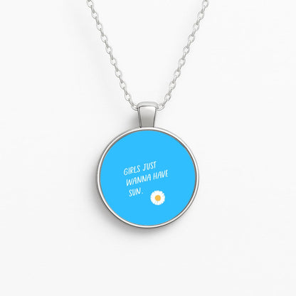 Girls Just Wanna Have Sun - Summer Necklace