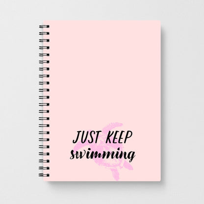 Just Keep Swimming - Summer Notebook