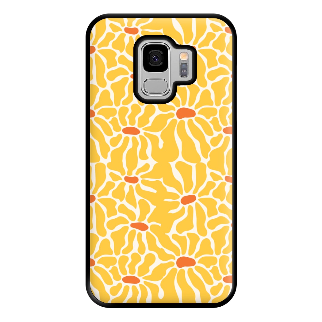 Yellow Flowers - Summer Phone Case for Galaxy S9 Plus