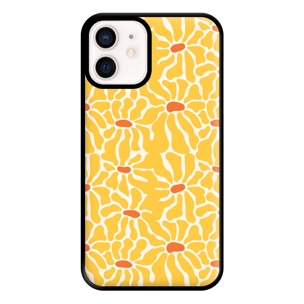 Yellow Flowers - Summer Phone Case for iPhone 12 Mini