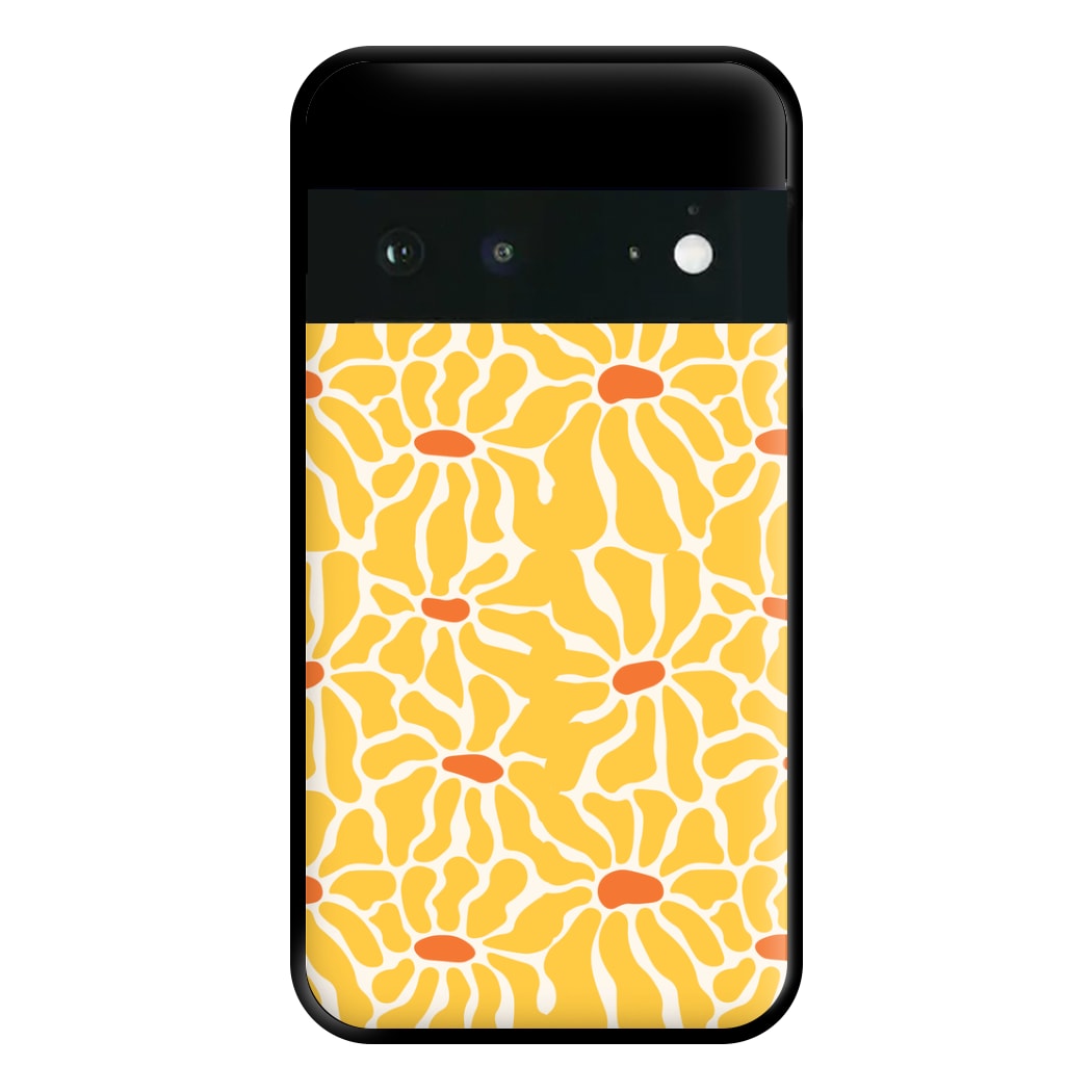 Yellow Flowers - Summer Phone Case for Google Pixel 6a